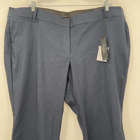 Lane Bryant Navy Boot Cut Pants, plus size 28s - Picture 3 of 11